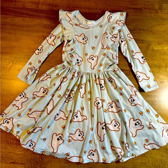 Dot Dot Smile Long Sleeve Dress 7 - Picture 1 of 1